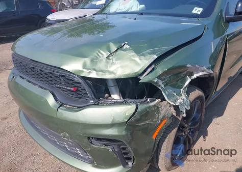 2021 Dodge Durango Gt Plus Awd z USA, uszkodzony, nr VIN 1C4RDJDGXMC724128